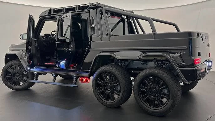 6×6 Mercedes-Benz G63 Amg W463 Brabus G700 Tuning – The Ultimate Beast: The Exterior 6×6 Mercedes-Benz G63 Amg W463 Brabus G700 Tuning – The Ultimate Beast: The Exterior