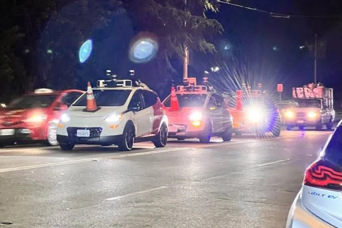 Activists Using Cones to Disable Self-Driving Cars in San Francisco: A Protest Against Safety and Congestion Concerns Activists Using Cones to Disable Self-Driving Cars in San Francisco: A Protest Against Safety and Congestion Concerns