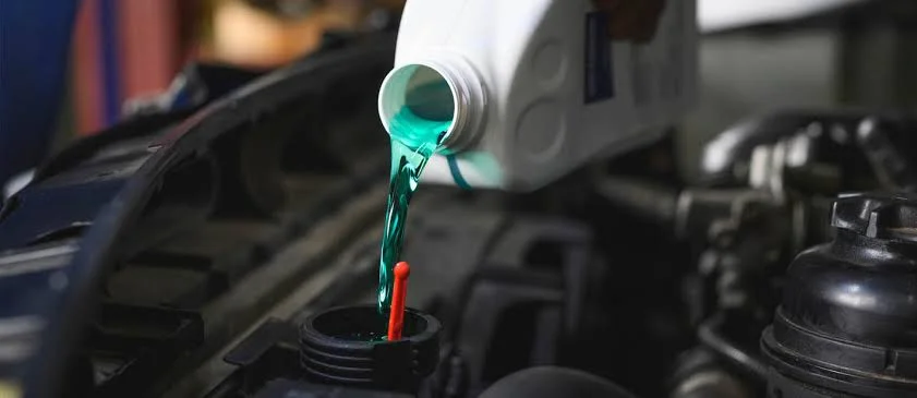 Coolant top up Coolant top up