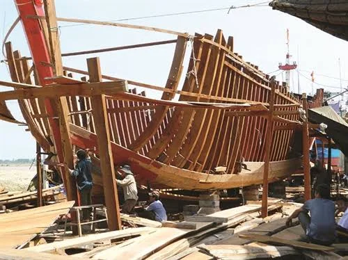 Ancient shipbuilding techniques and materials