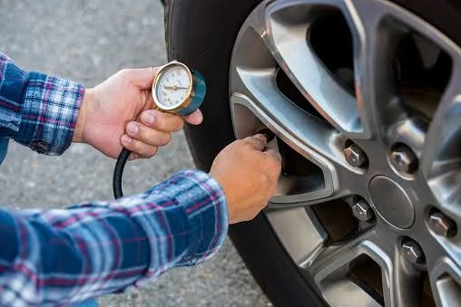Step 1: Check Tire Pressure