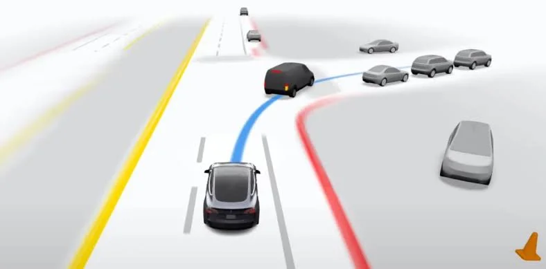 Examples of Driverless Cars Navigating Without Road Markings Examples of Driverless Cars Navigating Without Road Markings