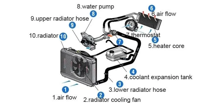 Anatomy of the Cooling System Anatomy of the Cooling System