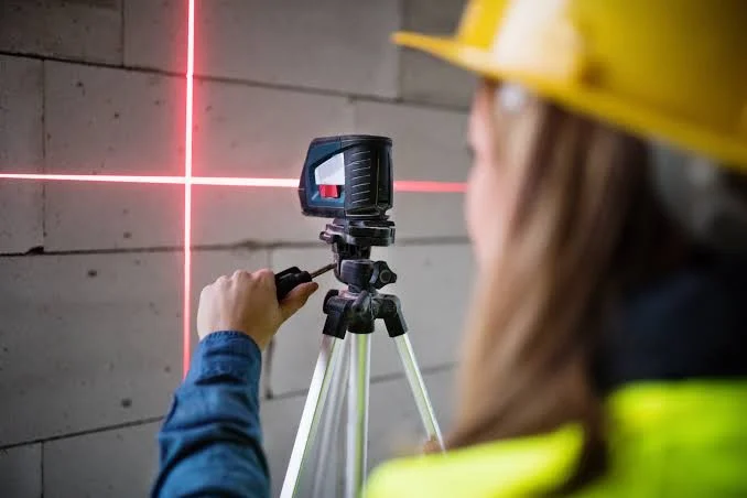 How to use a laser level or transit to calculate height