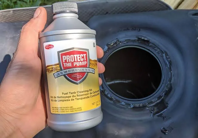 How to Clean a Contaminated Fuel Tank: Chemical cleaning