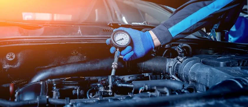 To use a compression tester, follow these steps