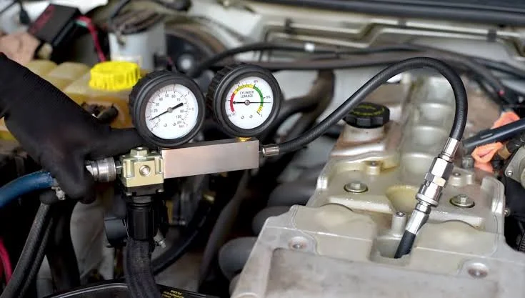 To use a leak-down tester, follow these steps