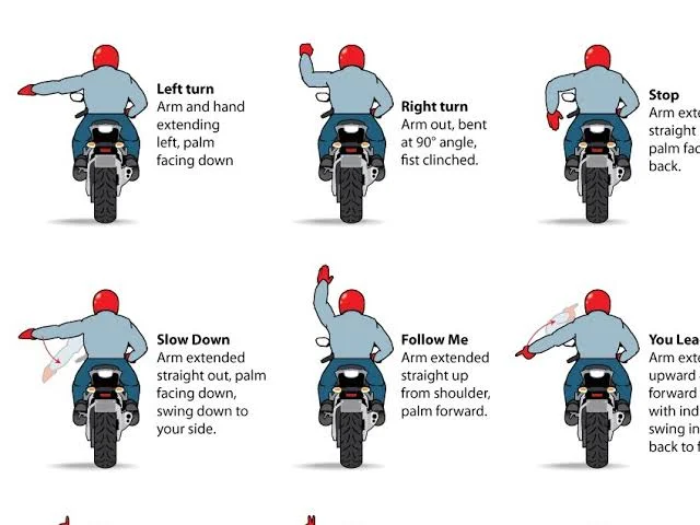 Why Use Motorcycle Hand Signals? Why Use Motorcycle Hand Signals?
