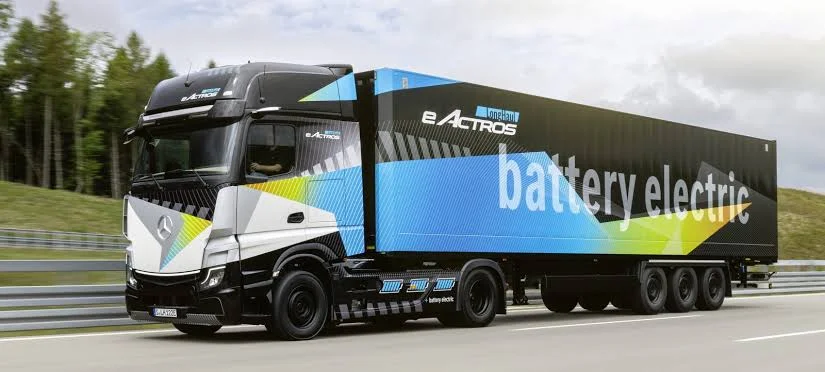 Mercedes-Benz unveils the eActros 600, a long-distance electric truck with a 500 km range