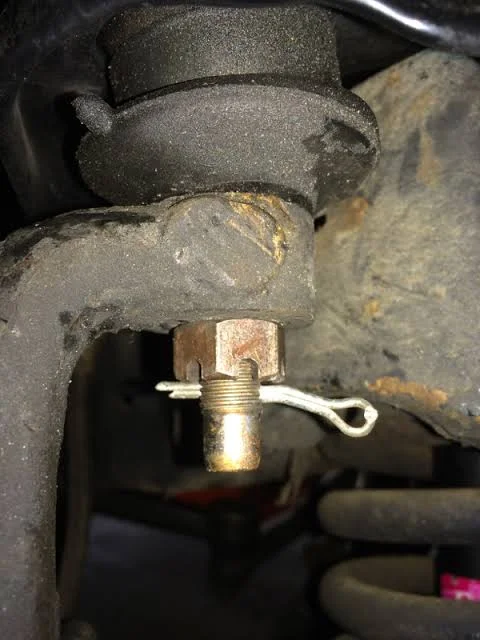 Cotter Pin or split pin installation
