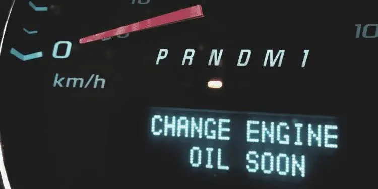 Oil Change Reminder Light