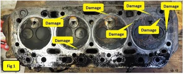 Blown Cylinder Head Gasket Blown Cylinder Head Gasket