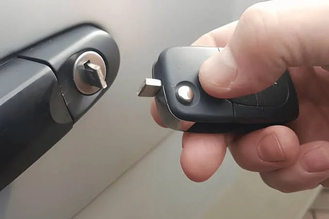 Worn or Damaged Car Key Worn or Damaged Car Key