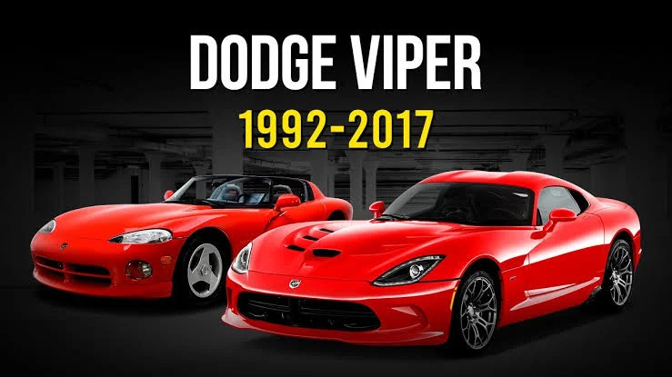 5. Dodge Viper (1992-2017) 5. Dodge Viper (1992-2017)