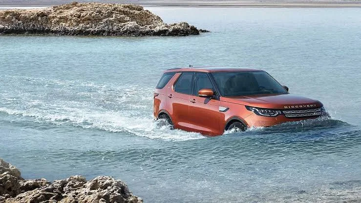 Examples of Tested Vehicles Driving in Water