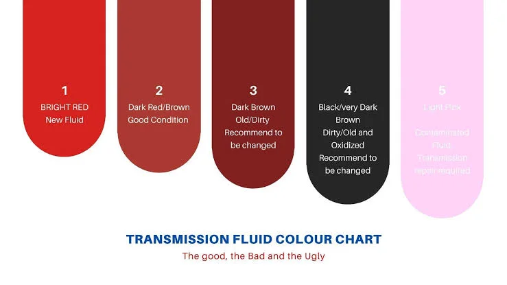 Transmission fluid color Transmission fluid color