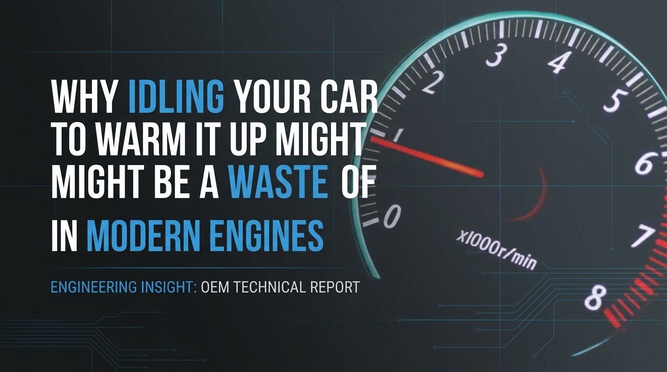 Why Idling Your Car to Warm It Up Might Be a Waste of Fuel in Modern Engines