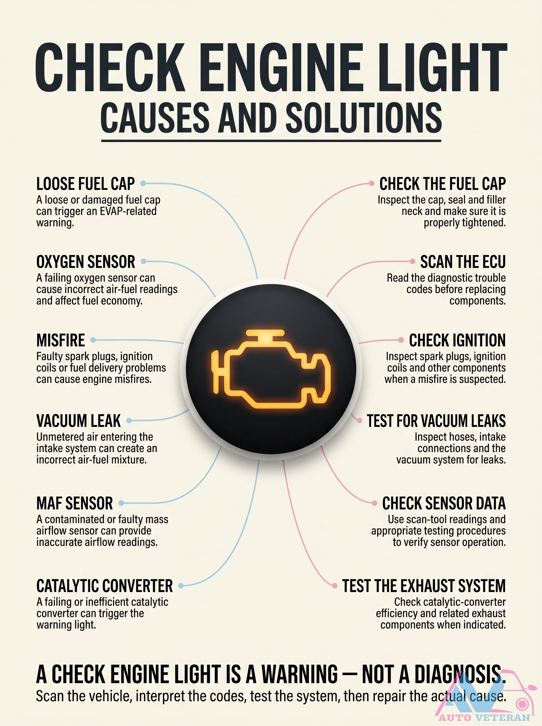 Check Engine Light Causes and Solutions