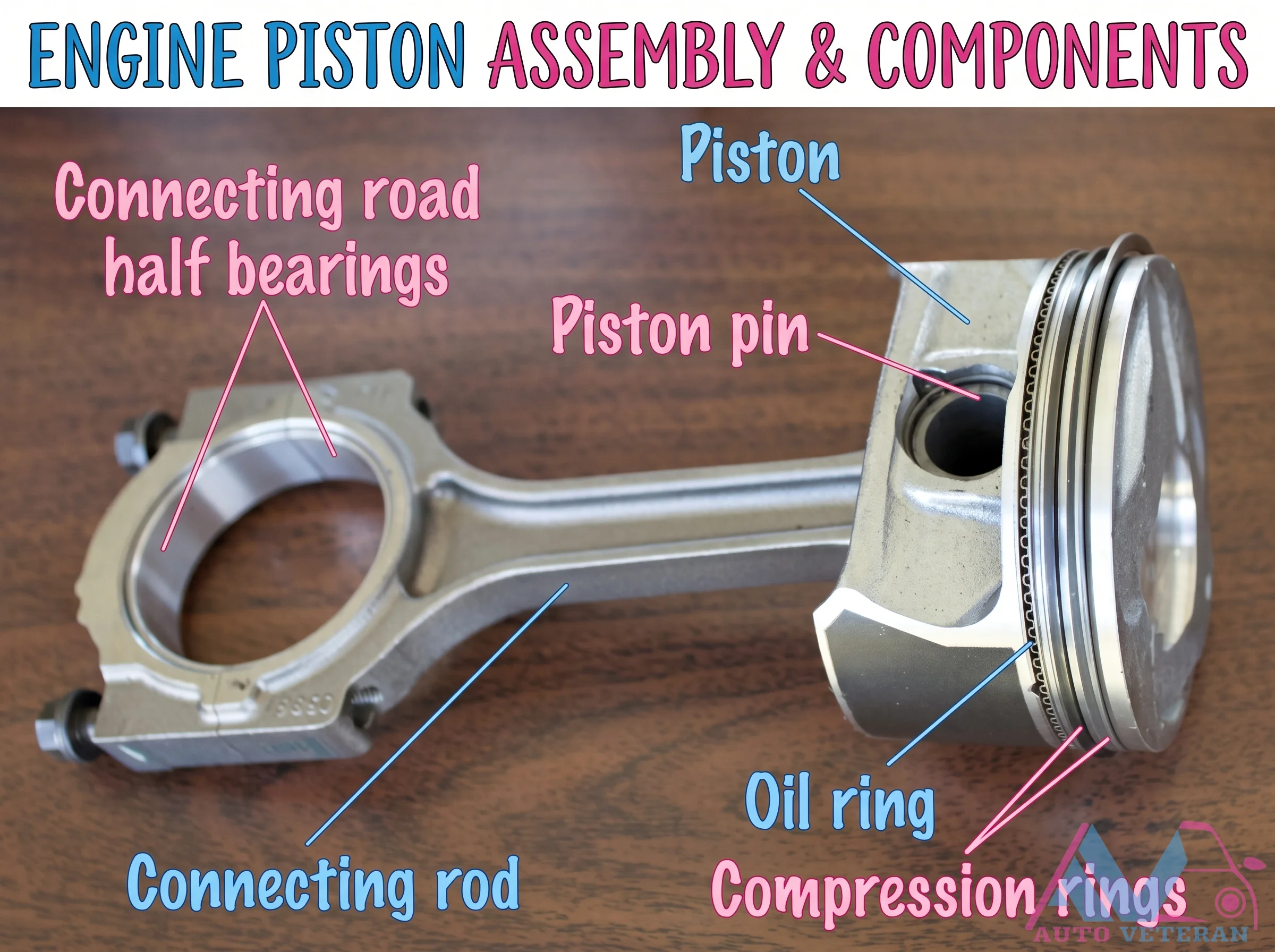 Piston Assembly & Components Diagram