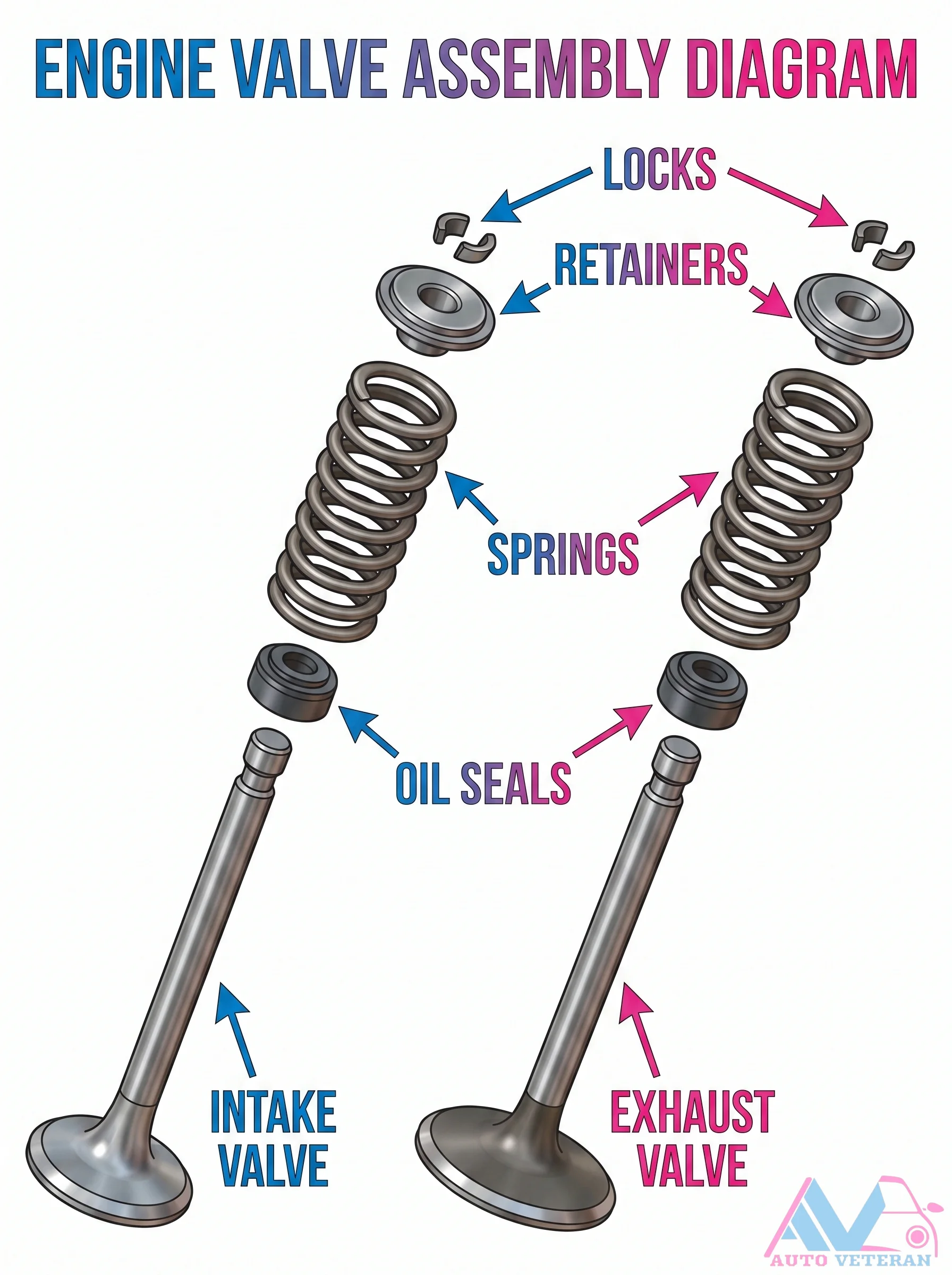 Engine Valve Assembly Diagram
