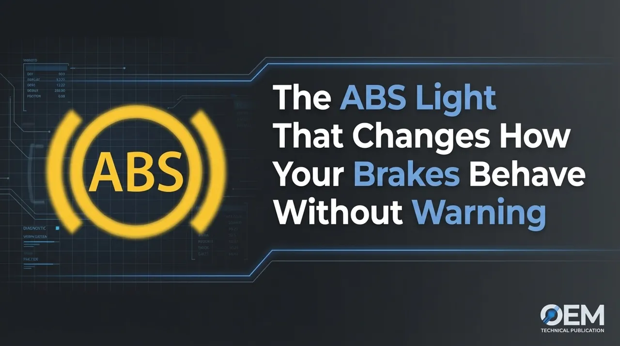 The ABS Light That Changes How Your Brakes Behave Without Warning