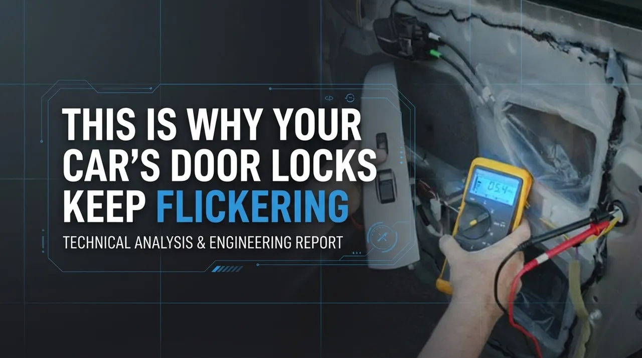 This Is Why Your Car’s Door Locks Keep Flickering