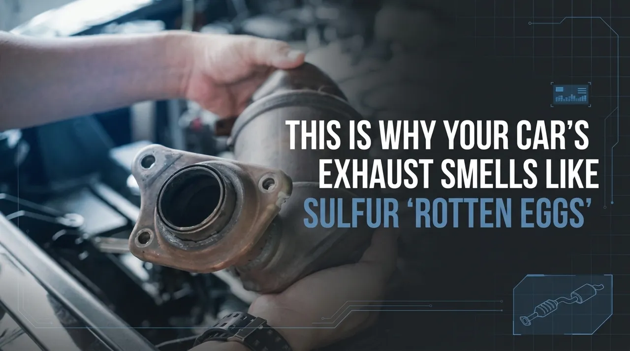 This Is Why Your Car’s Exhaust Smells Like Sulfur