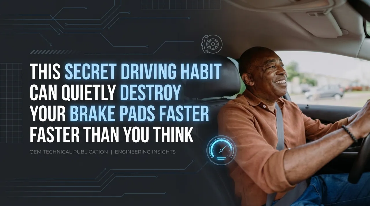 This Secret Driving Habit Can Quietly Destroy Your Brake Pads Faster Than You Think