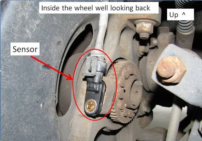 C0045 and C0046: Left Rear Wheel Speed Circuit Malfunction