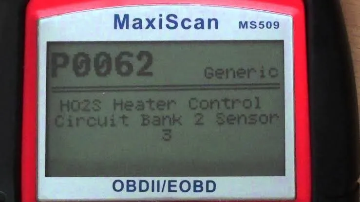 P0062, P0063, and P0064: HO2S Heater Control Circuit (Bank 2 Sensor 3)