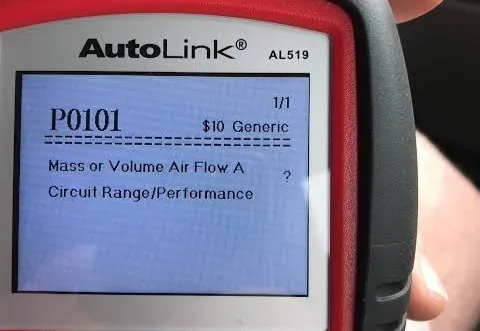 P0101 - Mass Air Flow (MAF) Sensor Performance