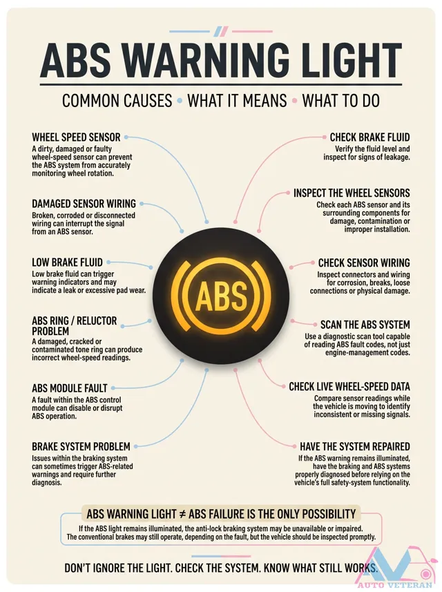 ABS Warning Light: Common Causes & Checks