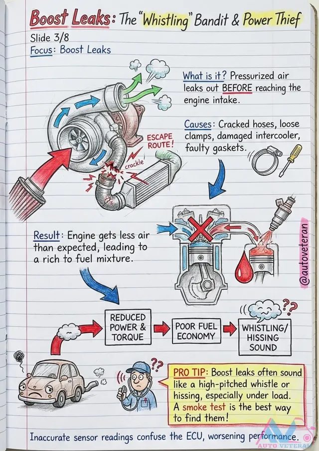 Boost Leak Symptoms, Causes, and Diagnosis