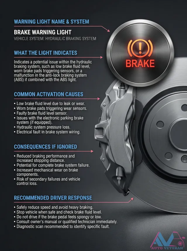 Brake Warning Light Hydraulic System Issues