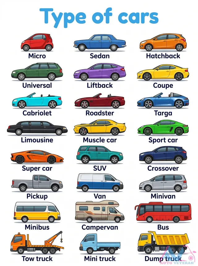 Car Body Styles: Sedan to Campervan Explained