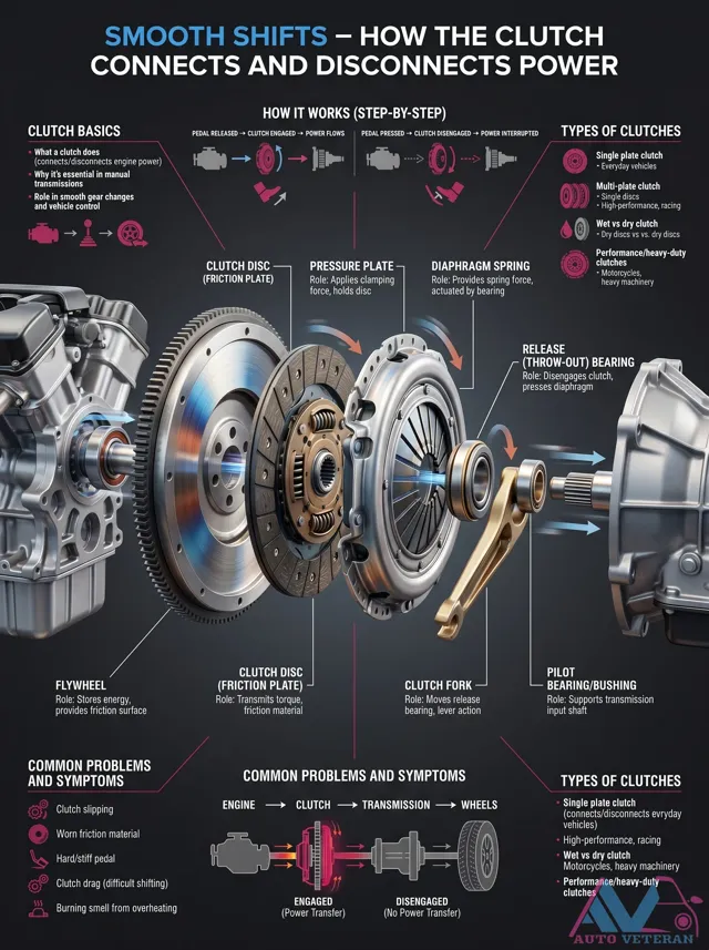Clutch System Parts and Diagram
