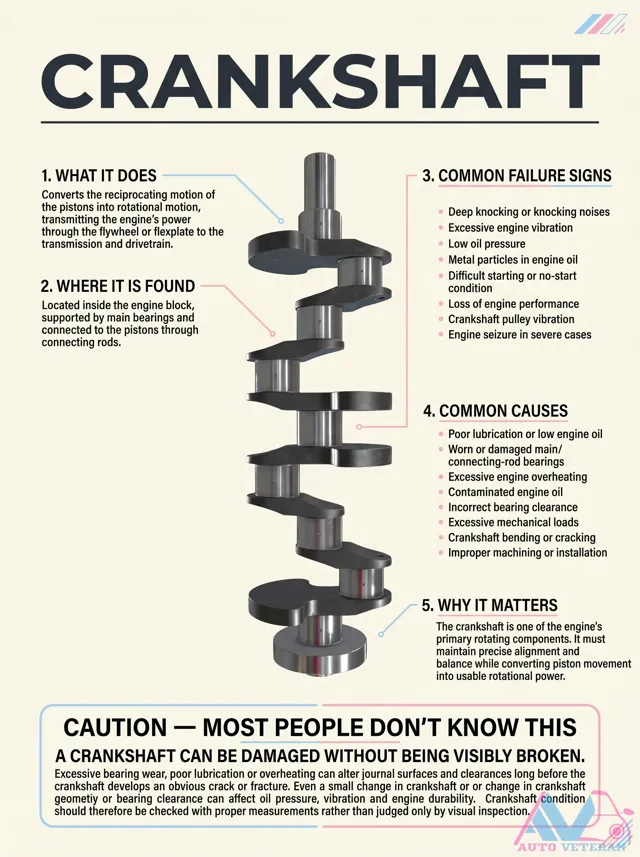 Crankshaft Failure Signs and Causes