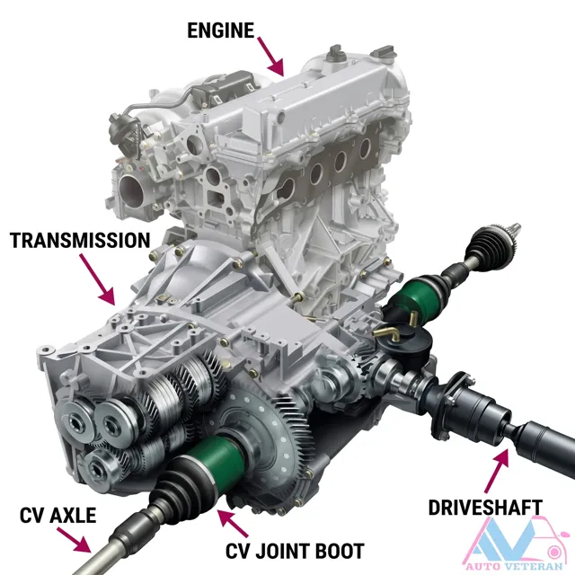 CV Joint Boot and Drivetrain Component Overview