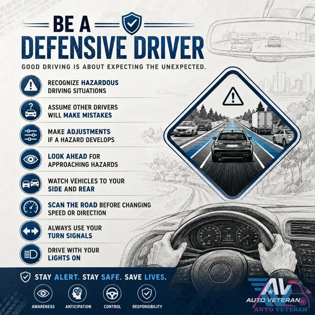 Defensive Driving: Anticipate Hazards, Save Lives