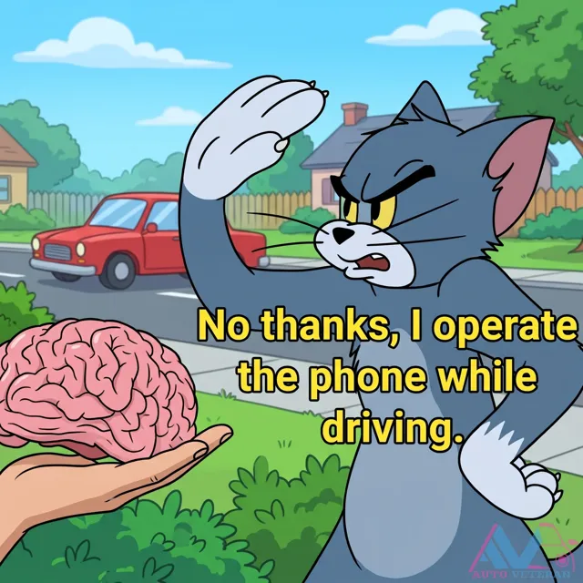 The Danger of Phone Operation While Driving