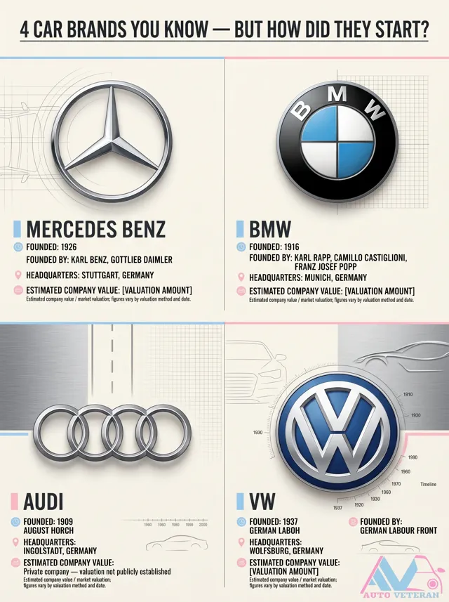 German Car Brands Founding Facts