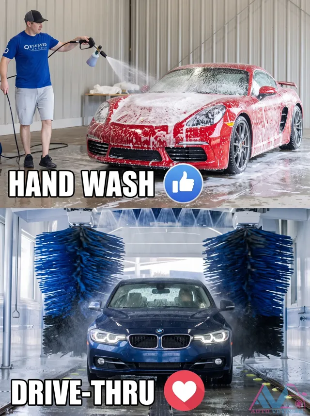 Hand Car Wash Drive Thru Express Service