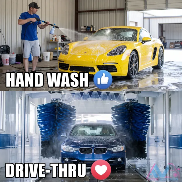 Hand Wash Drive-Thru Service