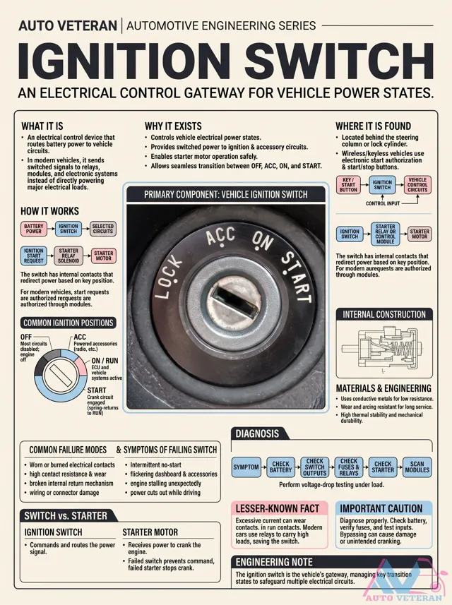 Ignition Switch Power States and Operation