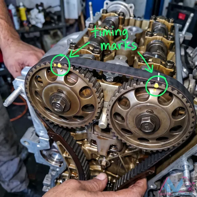 Ignition Timing Tuning Marks