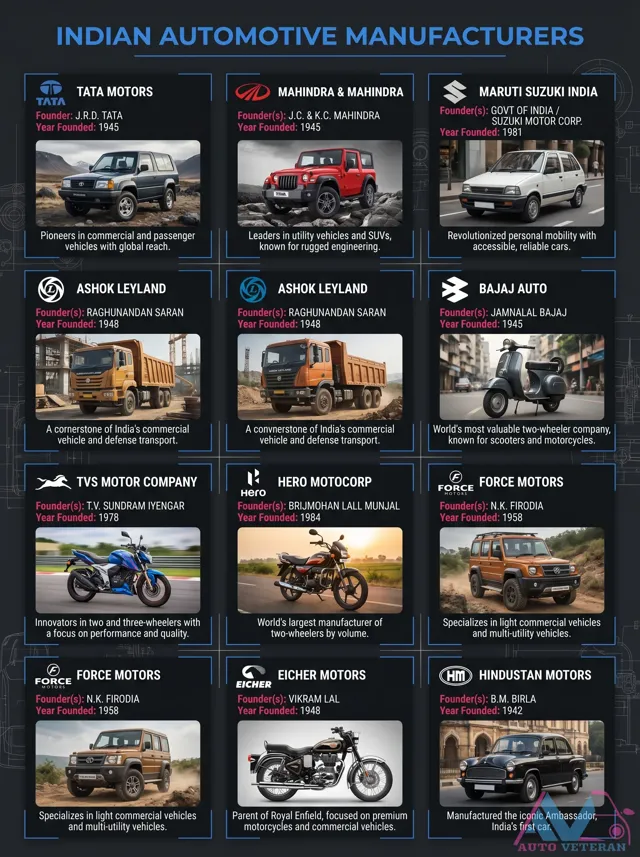 Indian Automotive Manufacturers Overview
