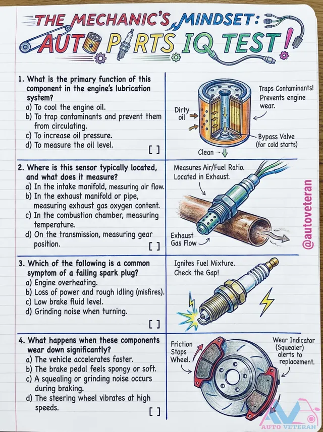Oil Filter Function and Contaminant Trapping
