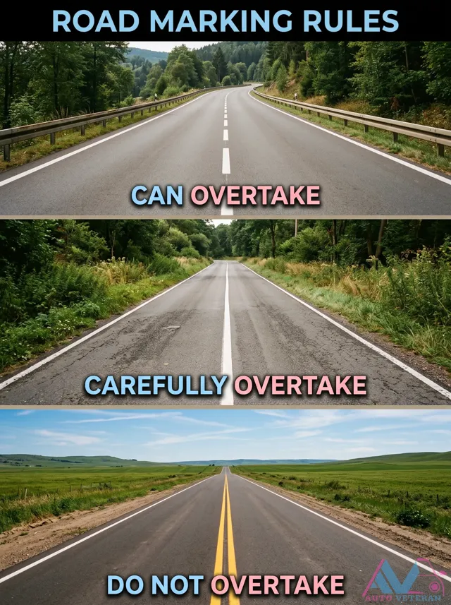 Road Marking Overtaking Rules Explained