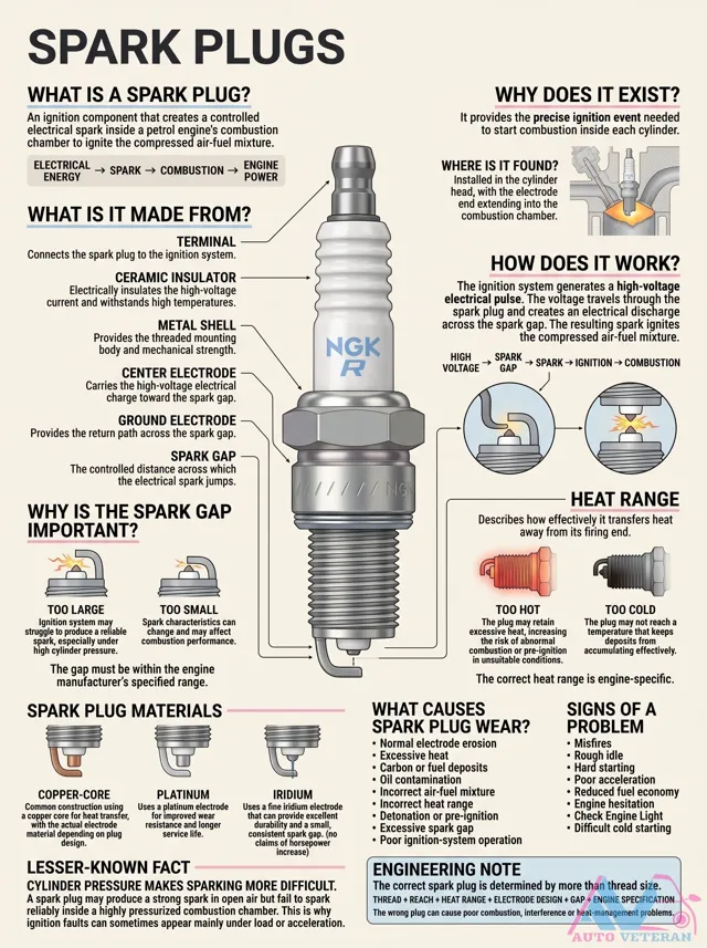 Spark Plug Heat Range and Gap Explained