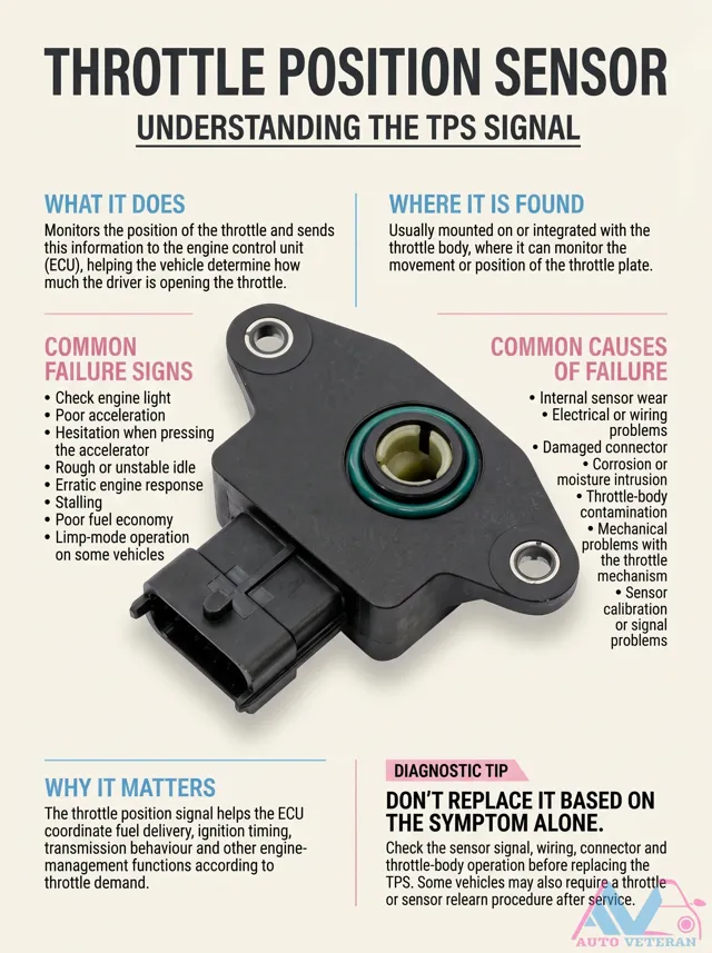Throttle Position Sensor: Failure Signs and Diagnostic Tips
